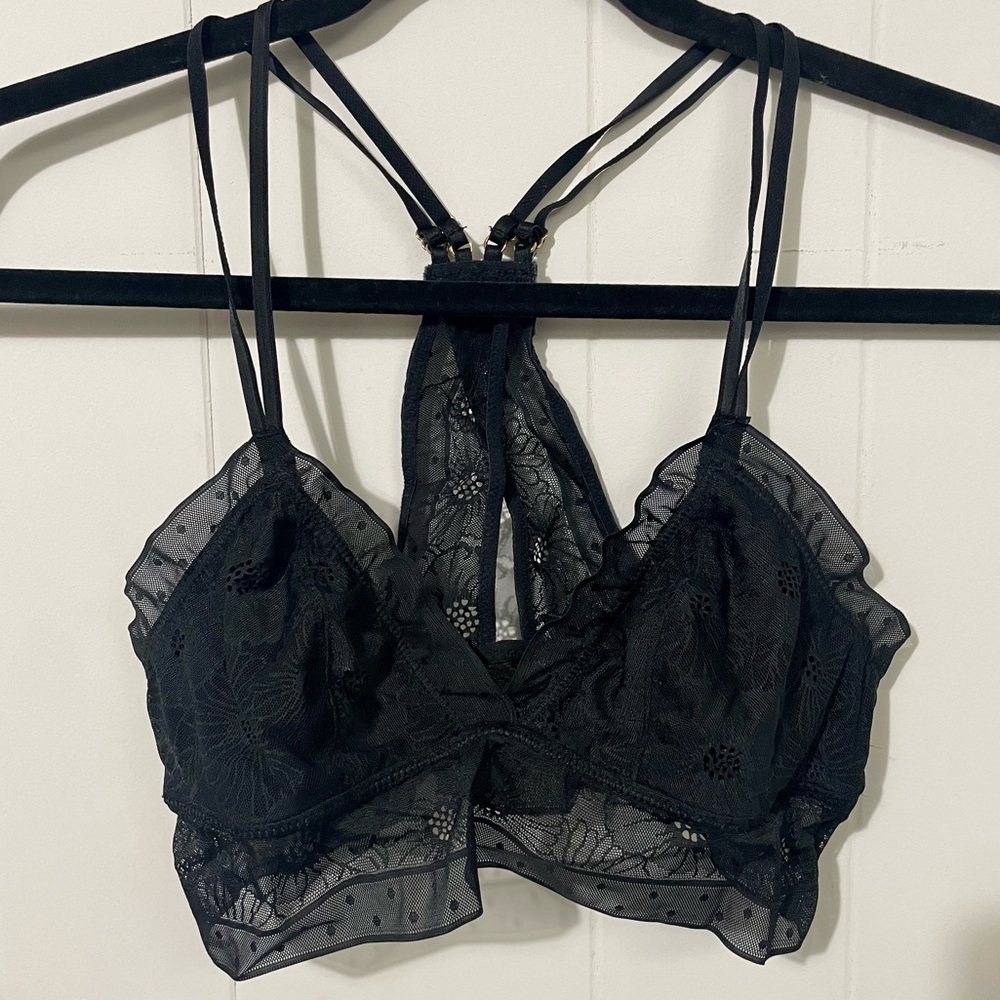 Aerie Black Lace Bralette